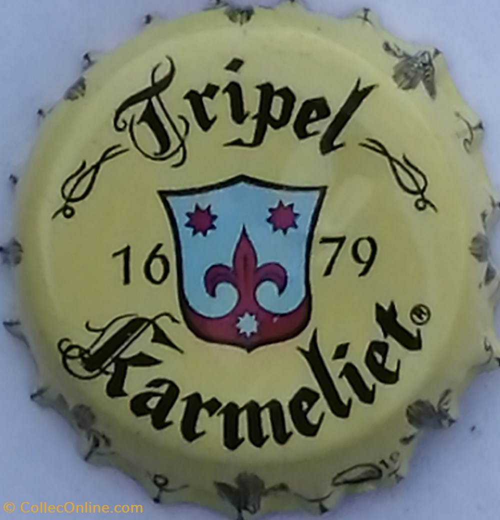 TRIPEL KARMELIET capsules muselets biere belgique tripel karmeliet