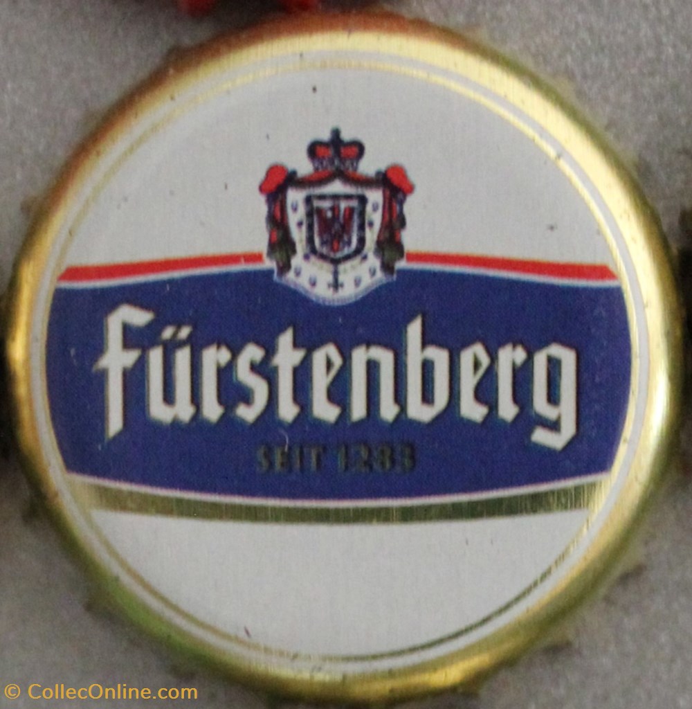 FÜRSTENBERG capsules muselets biere allemagne furstenberg