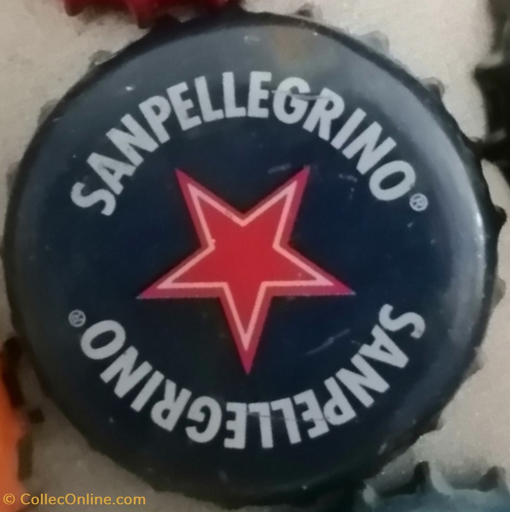 SAN PELLEGRINO capsules muselets eau minerale san pellegrino