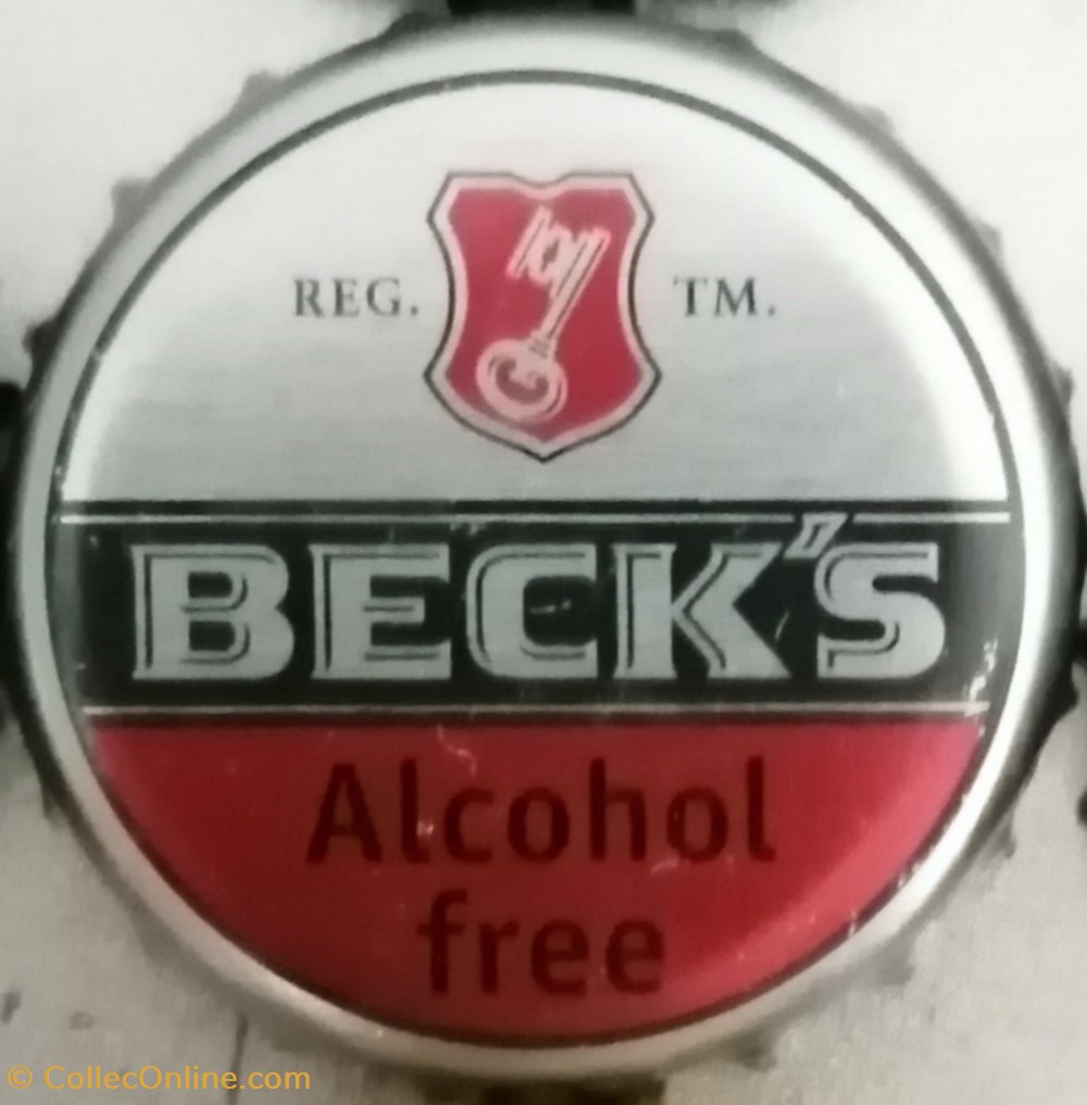 BECK'S capsules muselets biere allemagne beck s