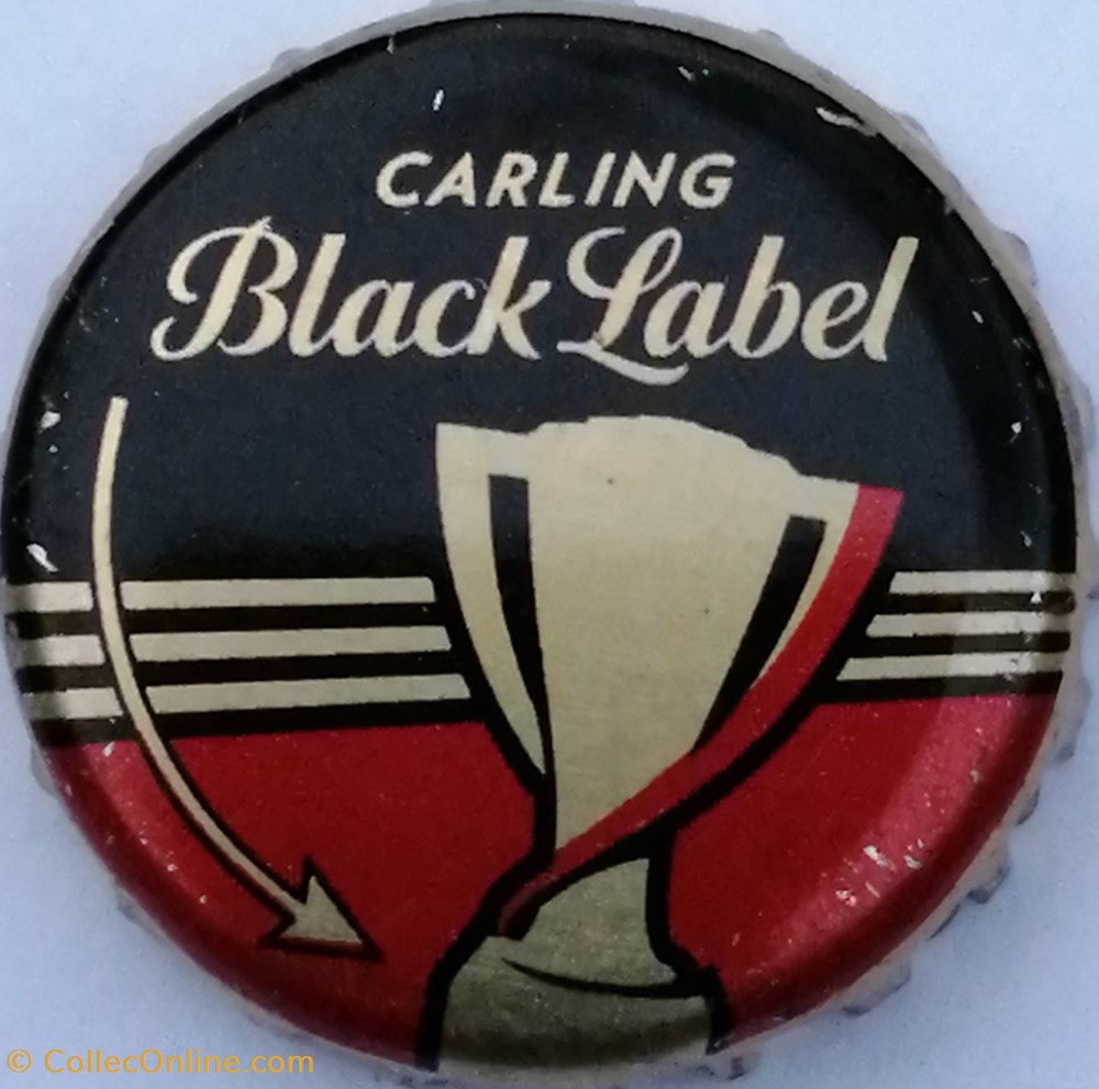 CARLING BLACK capsules muselets biere afrique du sud carling black