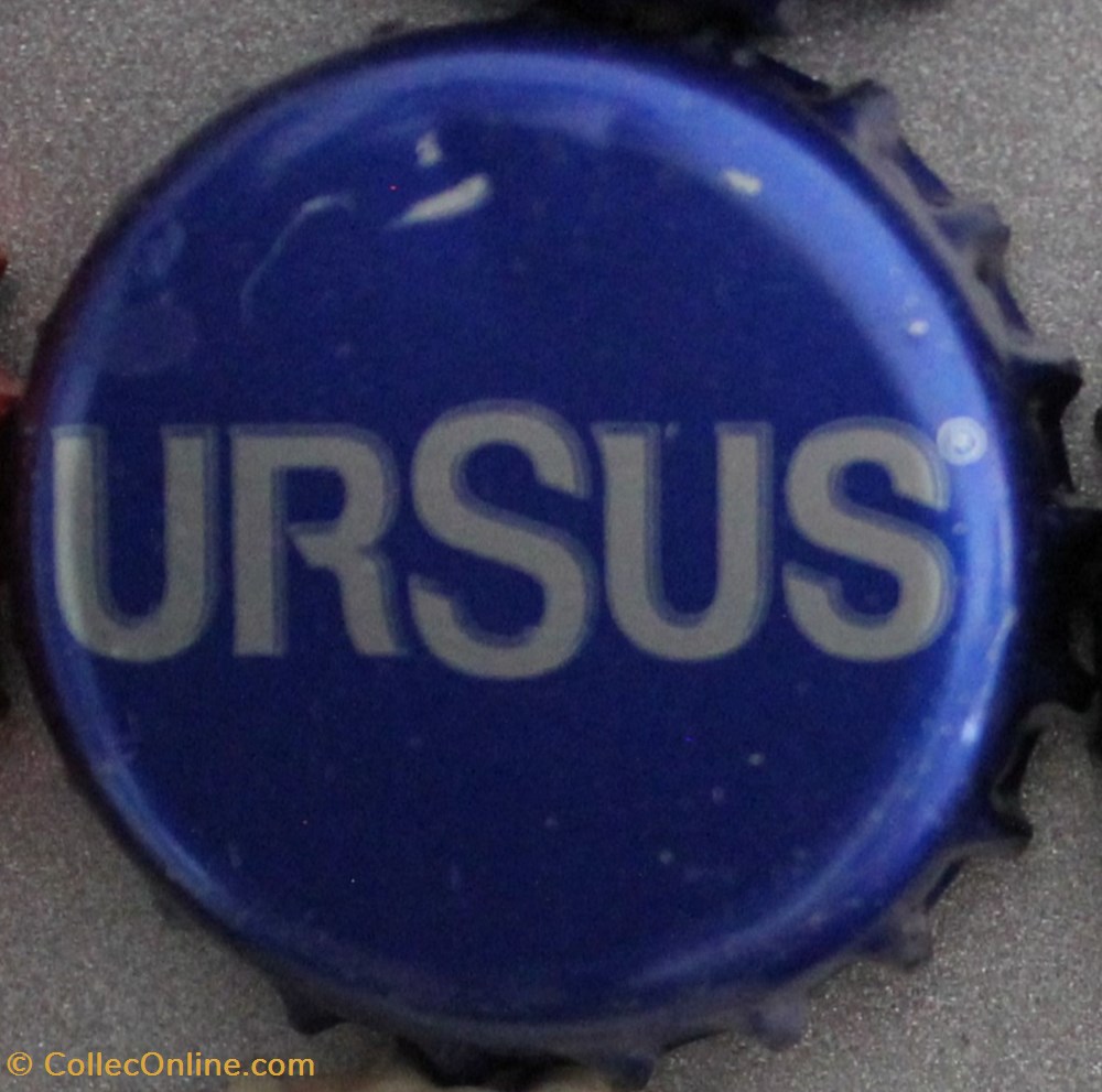 URSUS capsules muselets biere roumanie ursus