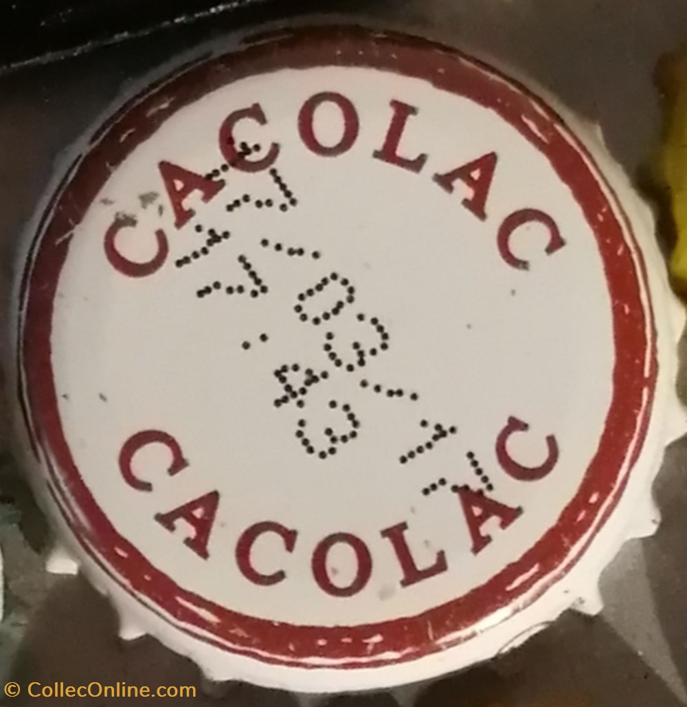 CACOLAC capsules muselets soda et autres boisson cacolac