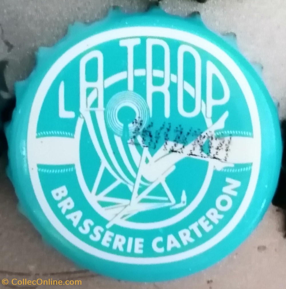 LA TROP capsules muselets biere france la trop