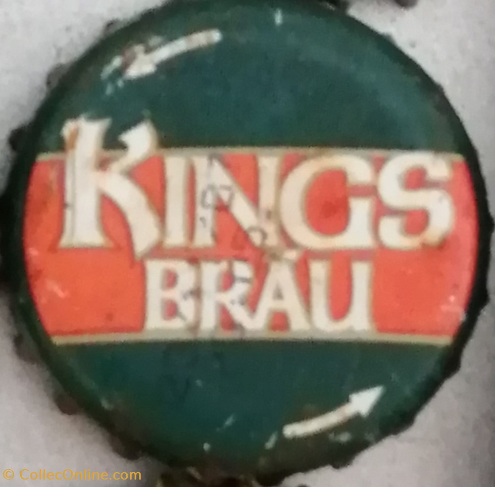 KINGS BRAU capsules muselets biere france kings brau