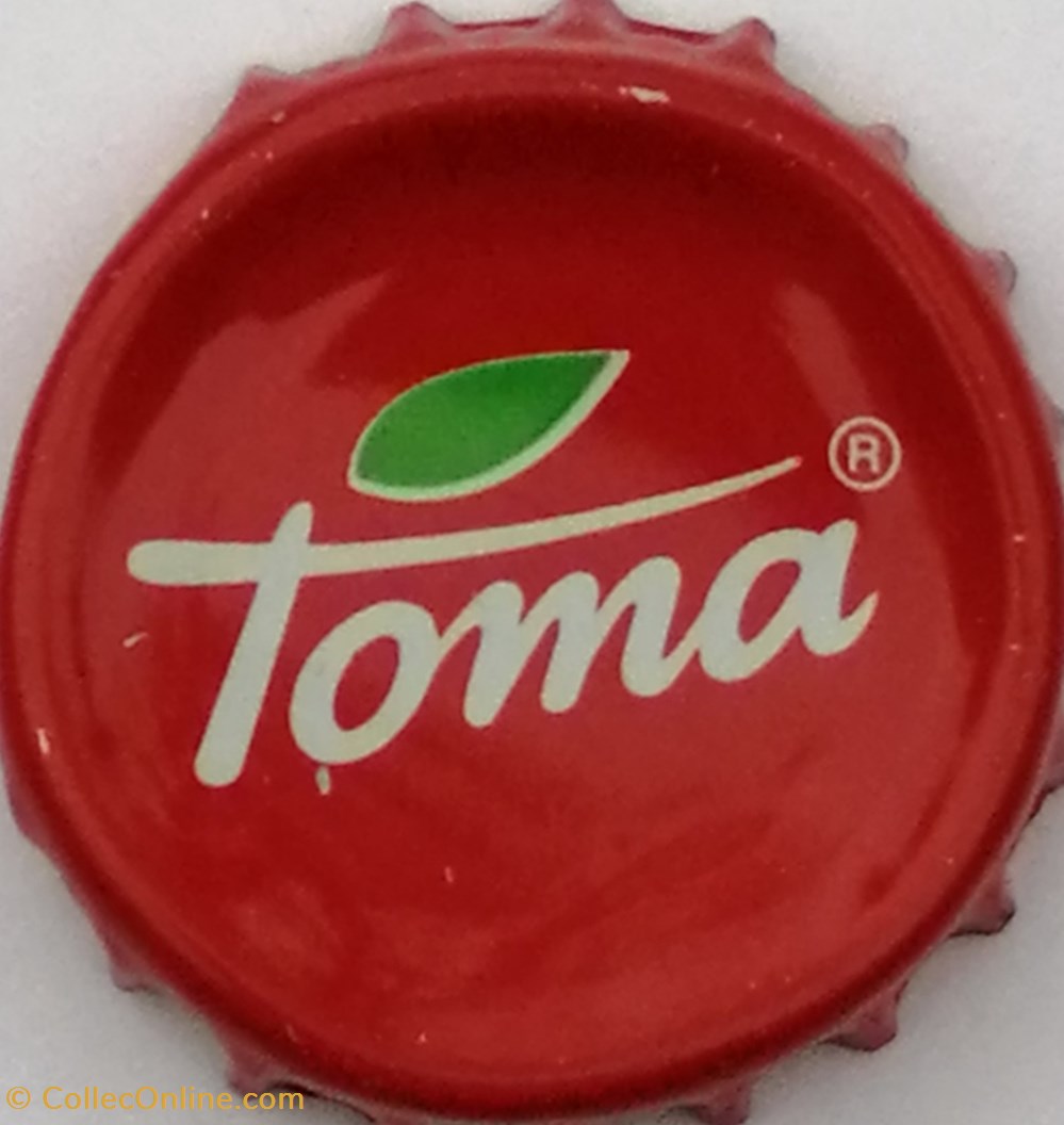 TOMA capsules muselets soda et autres boisson toma