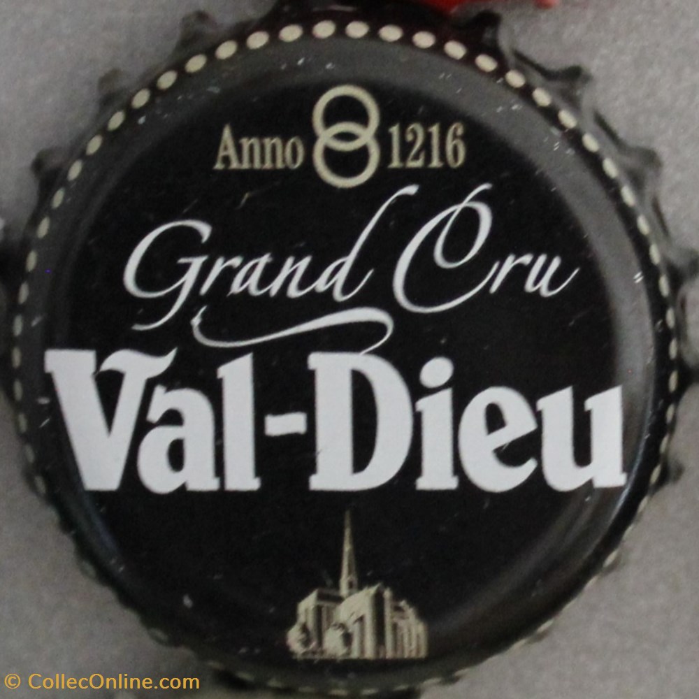 VAL-DIEU capsules muselets biere belgique val dieu