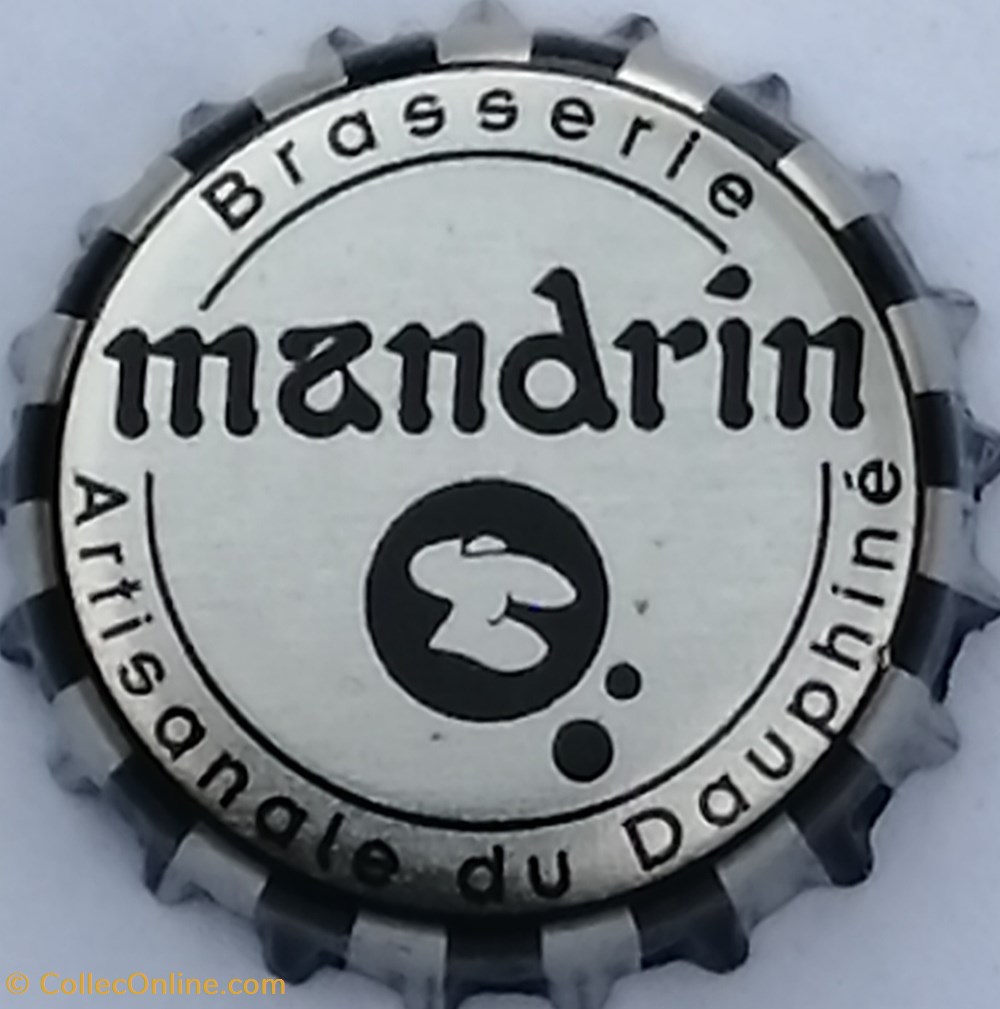 MANDRIN capsules muselets biere france mandrin