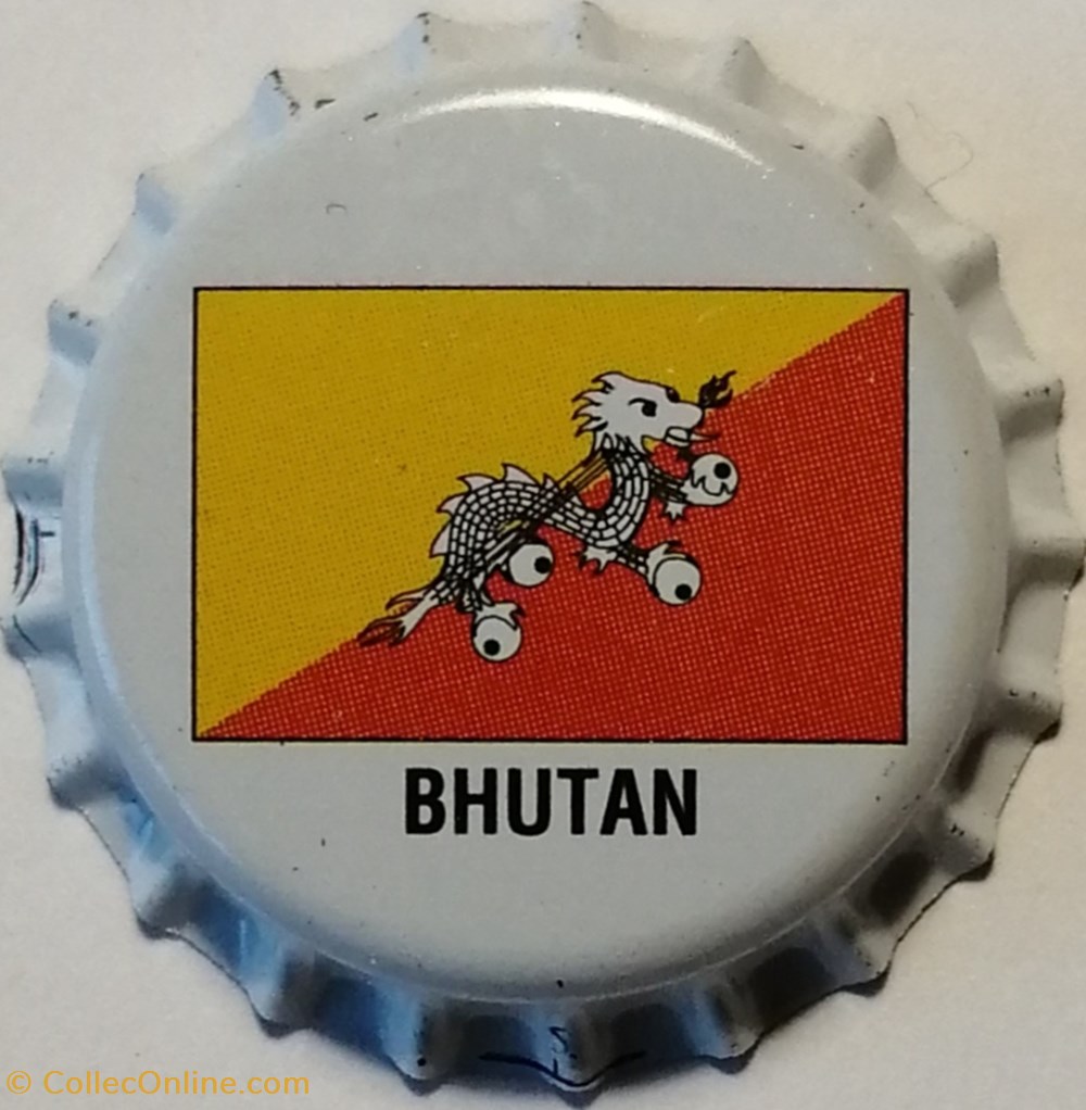 VALFRUTTA Bhutan capsules muselets soda et autres boisson valfrutta bhutan