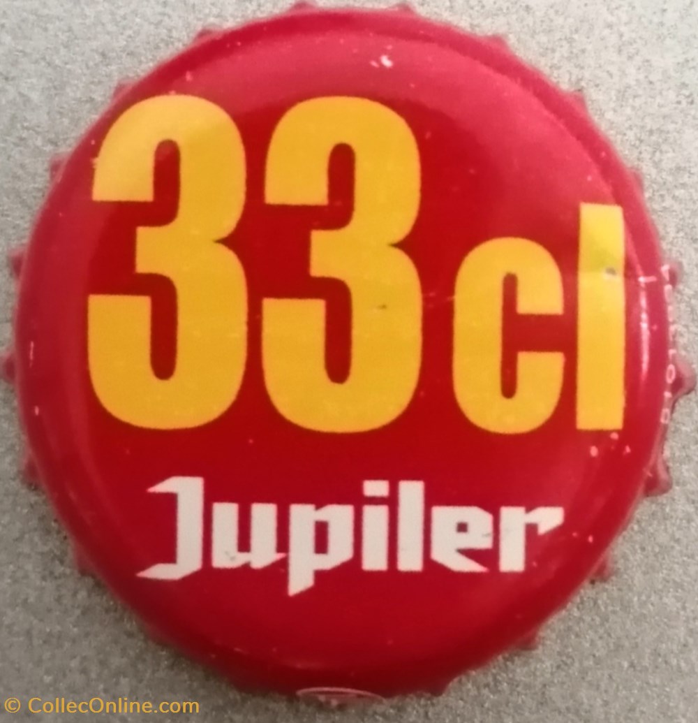 JUPILER capsules muselets biere belgique jupiler