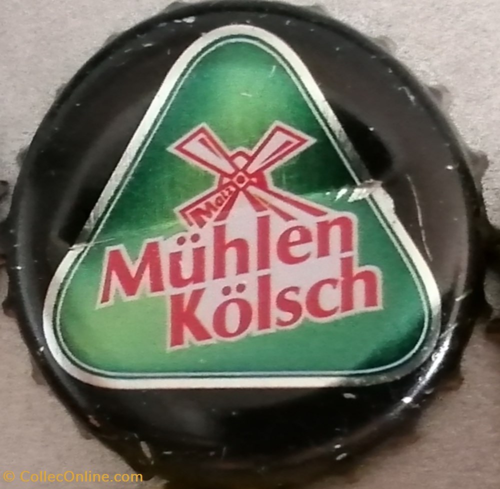 MUHLEN KOLSCH capsules muselets biere allemagne muhlen kolsch