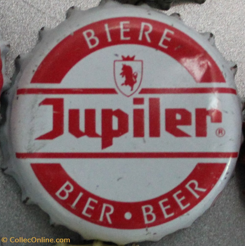 JUPILER capsules muselets biere belgique jupiler