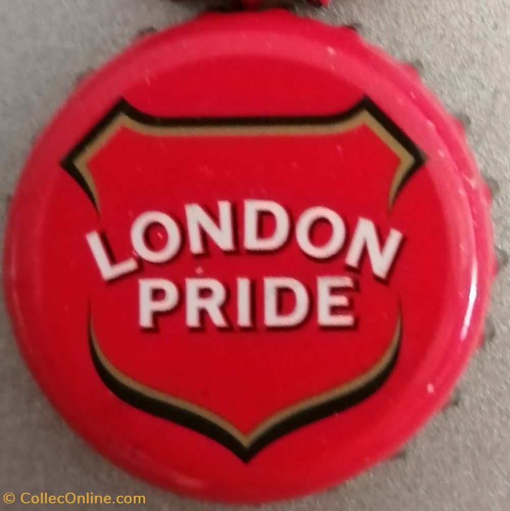 LONDON PRIDE capsules muselets biere royaume uni london pride