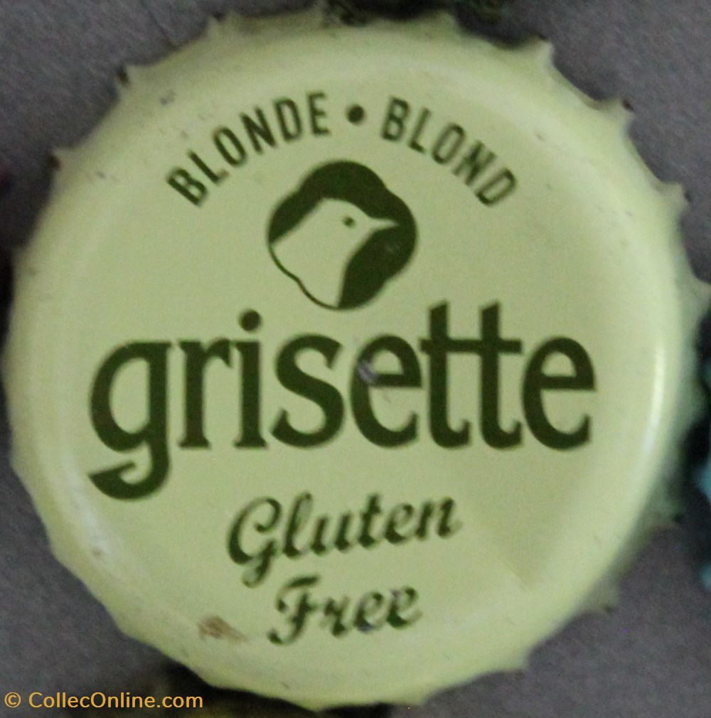 GRISETTE capsules muselets biere belgique grisette