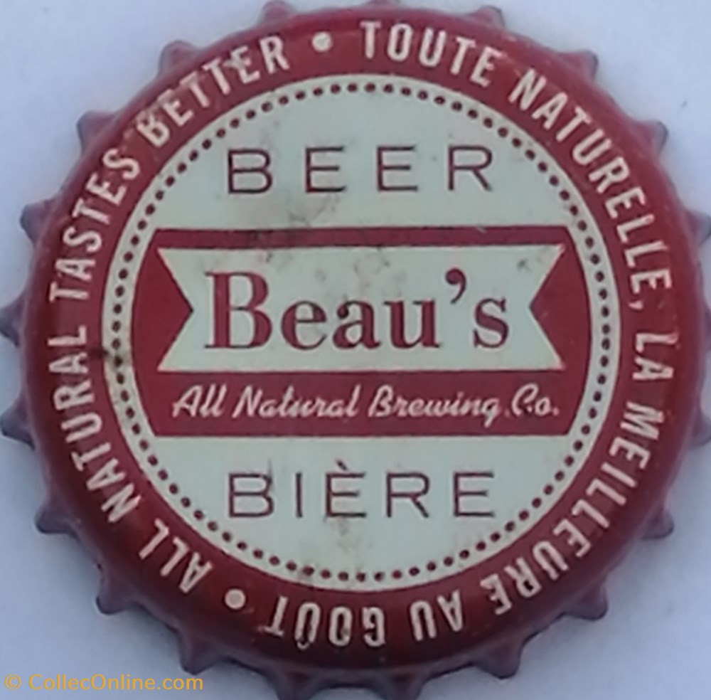 capsules muselets biere canada beau s