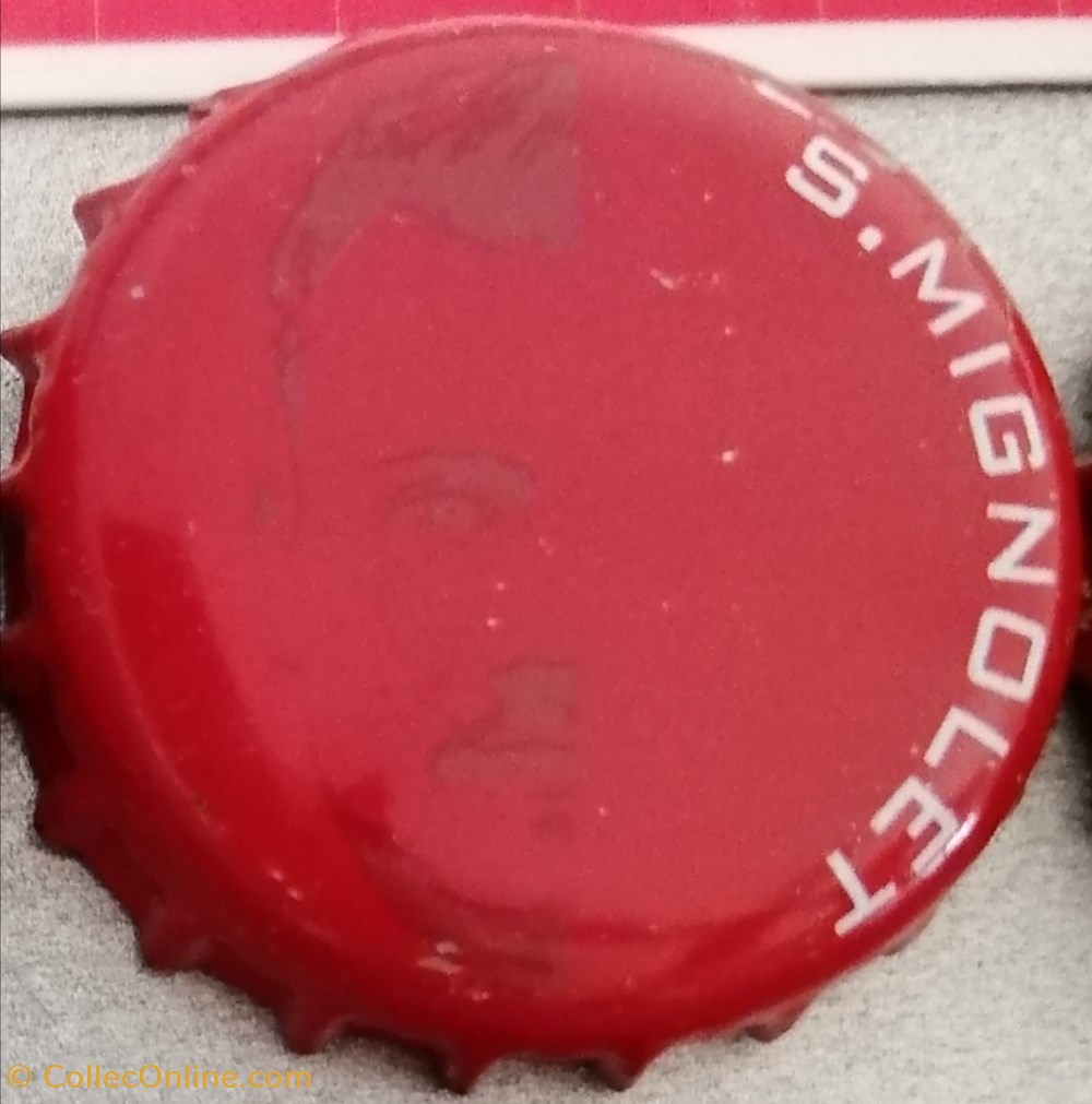 capsules muselets biere jupiler diables rouges s mignolet belgique