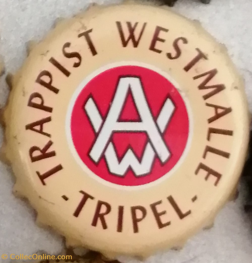 WESTMALLE TRIPEL capsules muselets biere belgique westmalle tripel