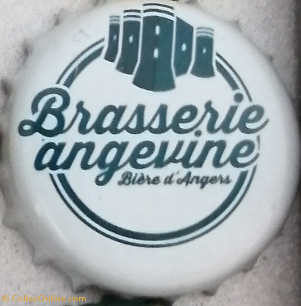 BRASSERIE ANGEVINE capsules muselets biere france brasserie angevine