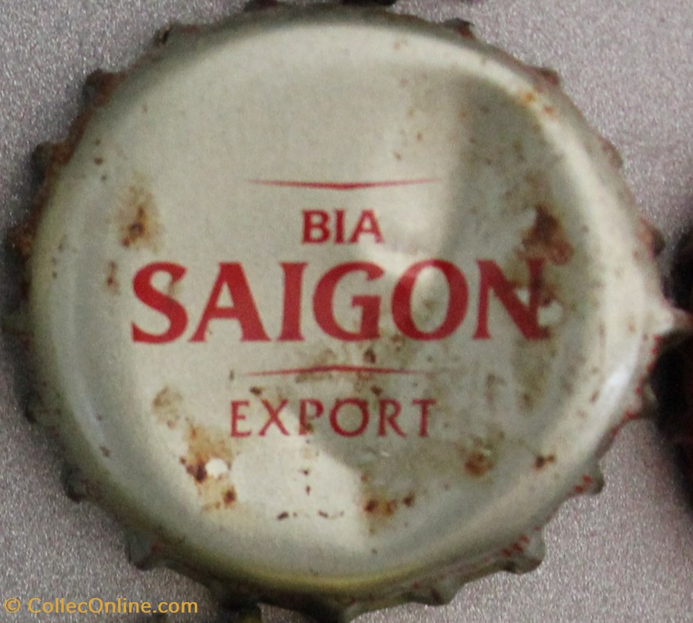 SAIGON capsules muselets biere viet nam saigon