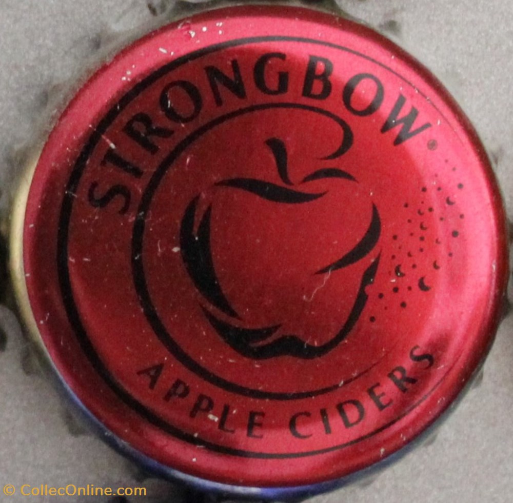 capsules muselets soda et autres boisson strongbow