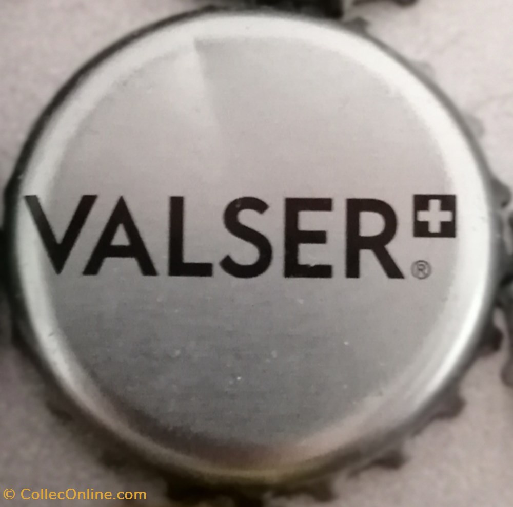 VALSER capsules muselets eau minerale valser