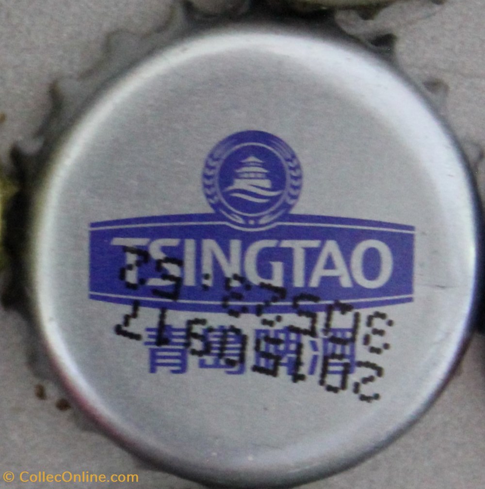 TSINGTAO capsules muselets biere chine tsingtao