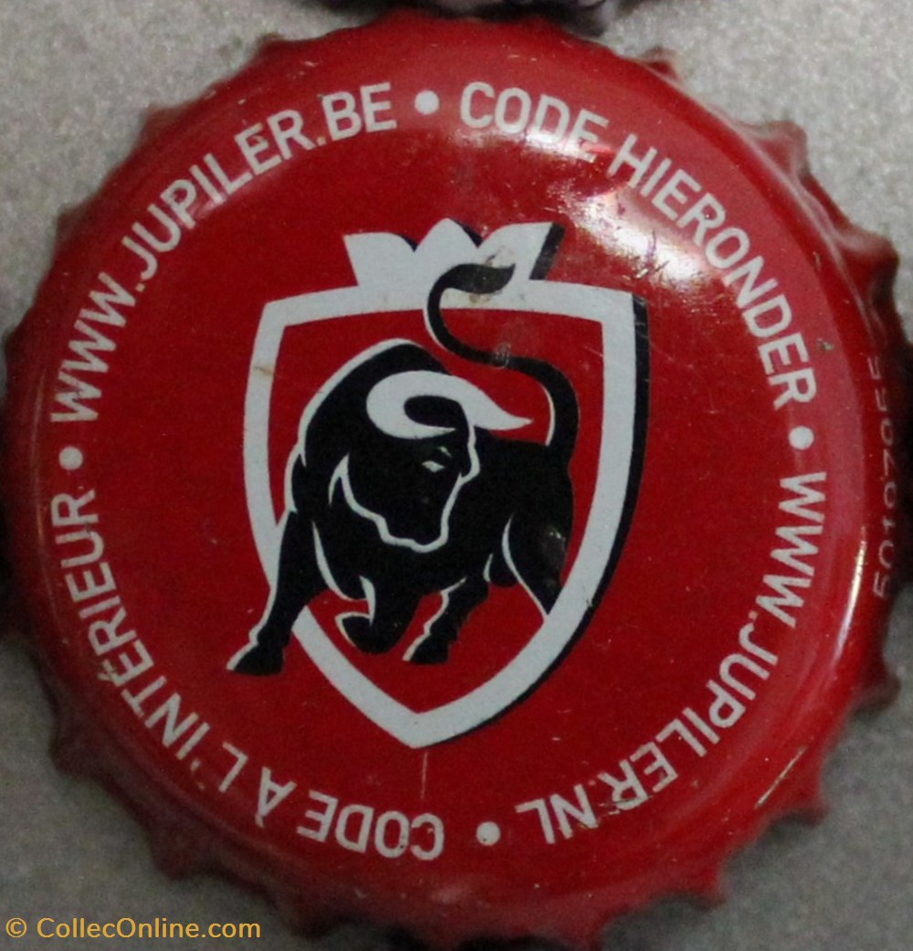 JUPILER capsules muselets biere belgique jupiler