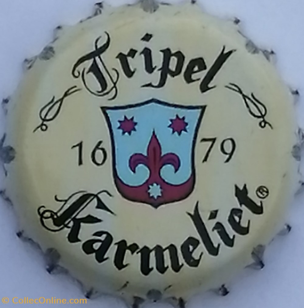 TRIPEL KARMELIET capsules muselets biere belgique tripel karmeliet