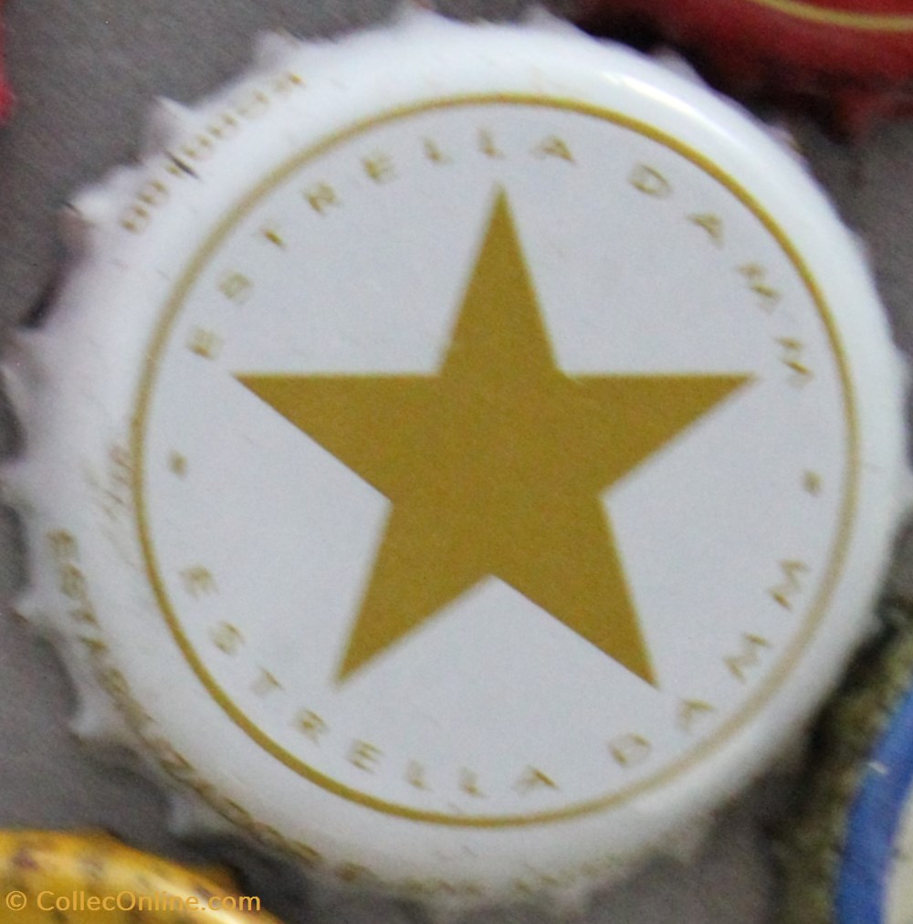 ESTRELLA DAMM capsules muselets biere espagne estrella damm