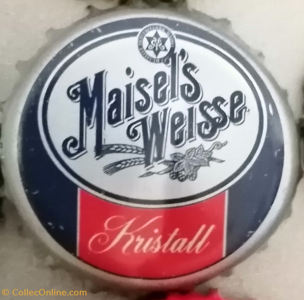 MAISEL'S WEISSE capsules muselets biere allemagne maisel s weisse