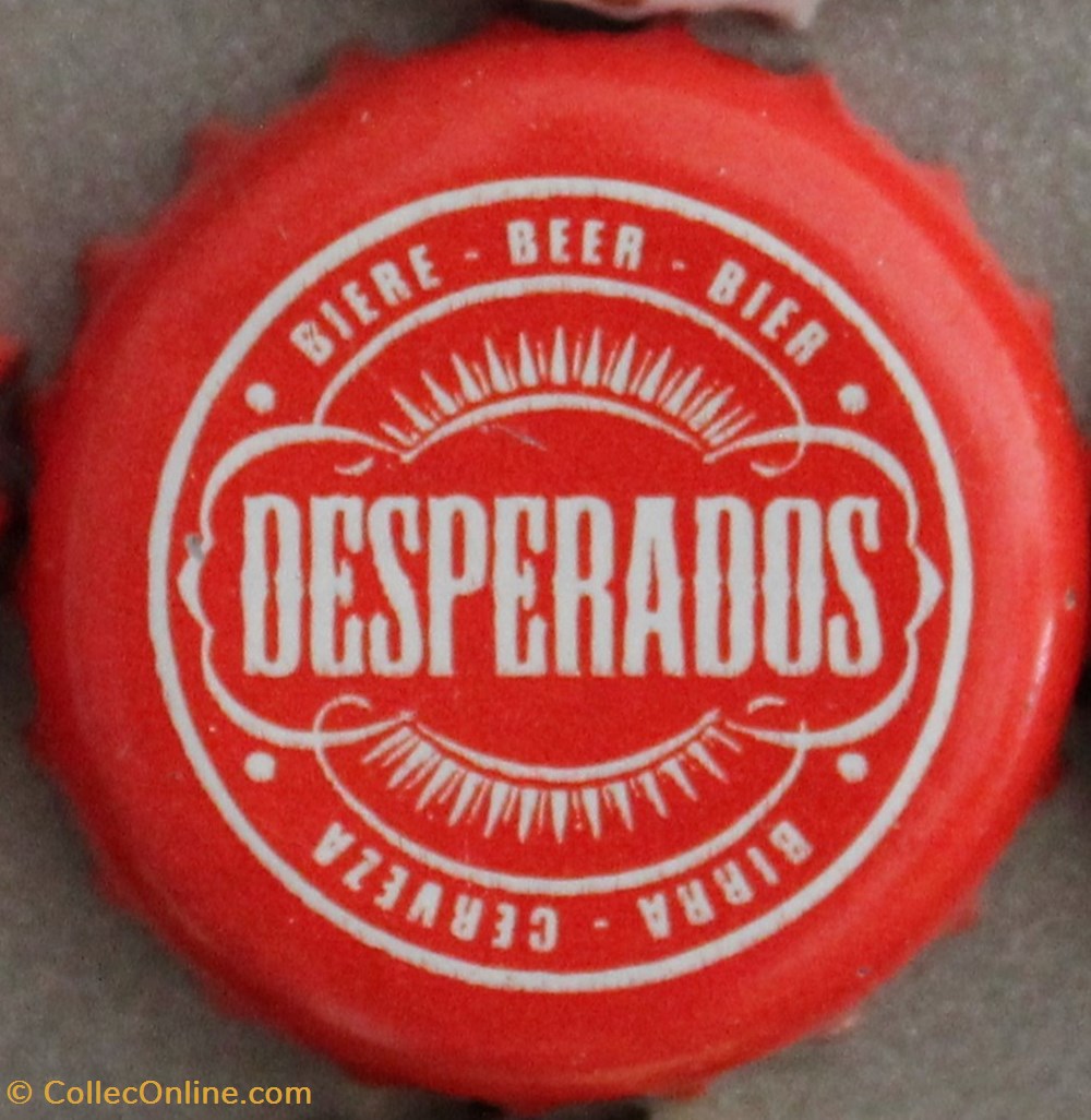 DESPERADOS capsules muselets biere france desperados