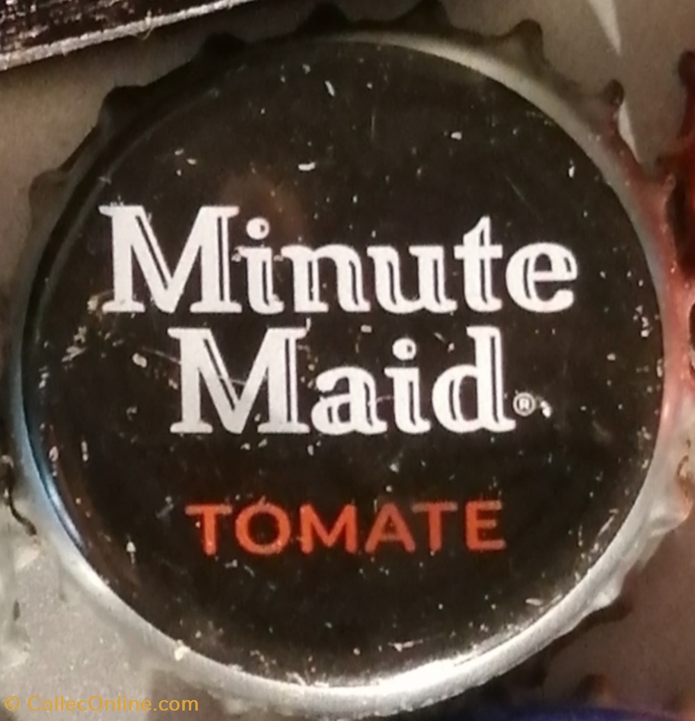 MINUTE MAID capsules muselets soda et autres boisson minute maid