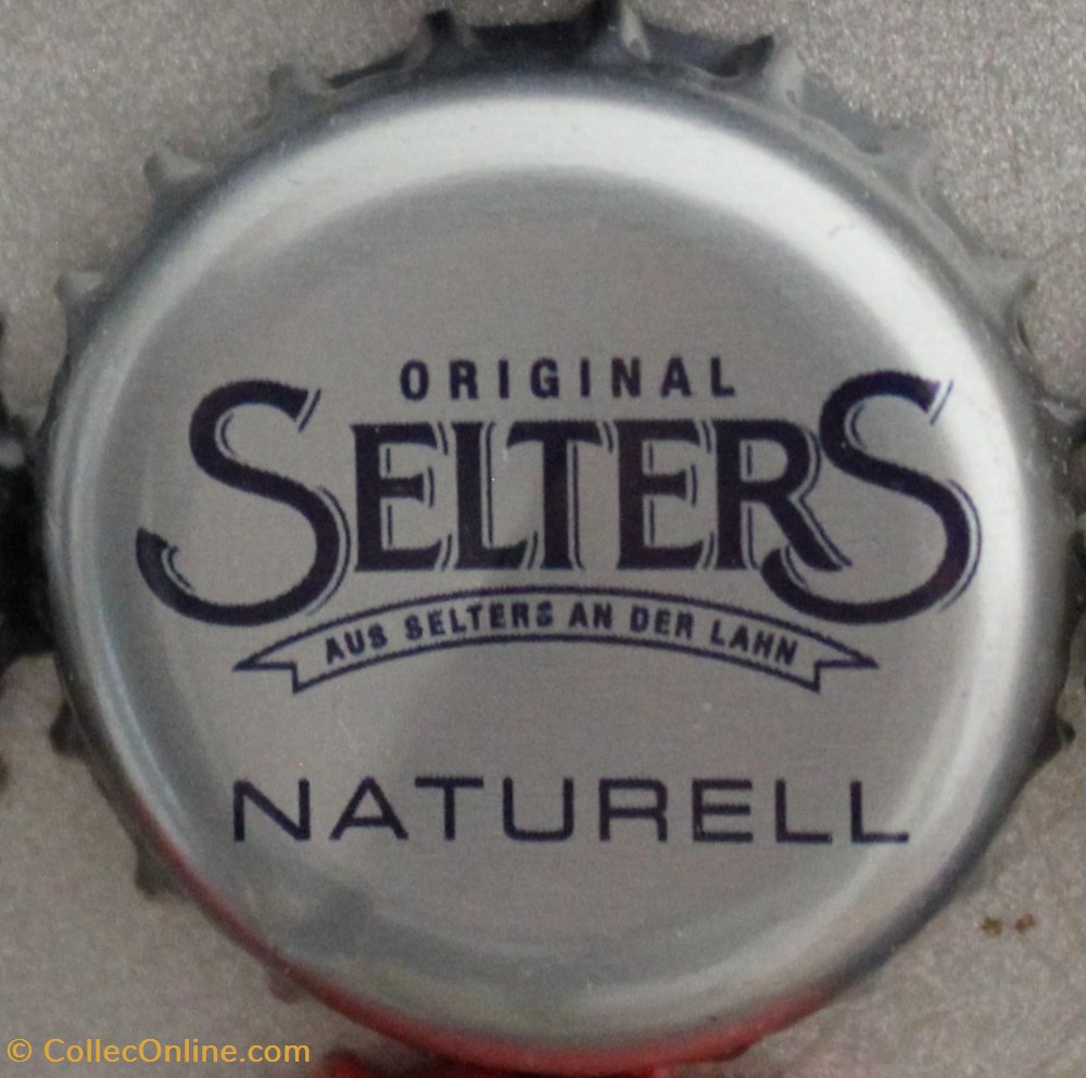 SELTERS capsules muselets eau minerale selters