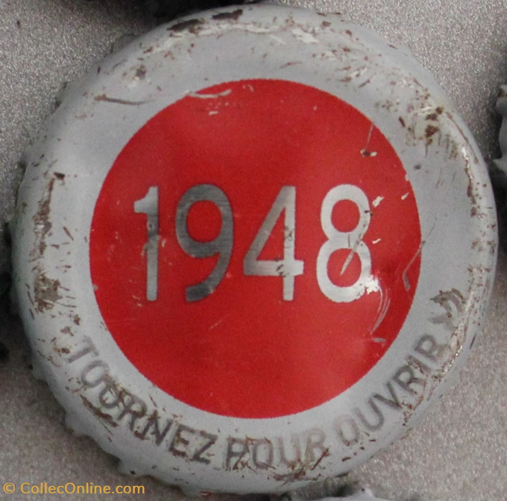 Série grise 1948 capsules muselets biere france serie grise 1948