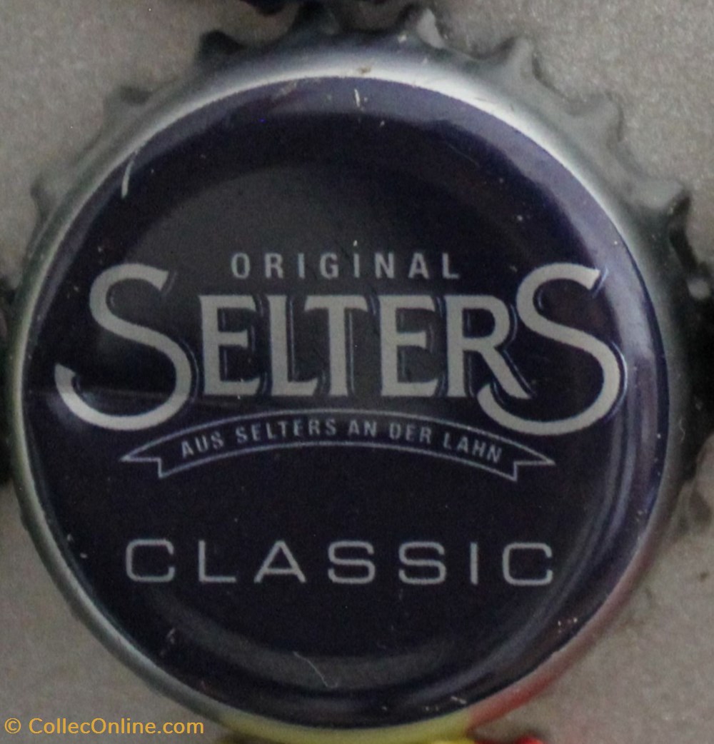 SELTERS capsules muselets eau minerale selters