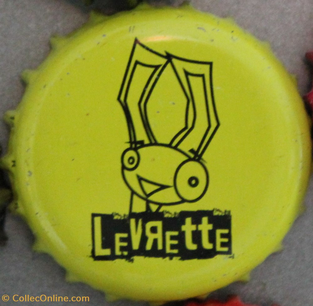 LEVRETTE capsules muselets biere france levrette