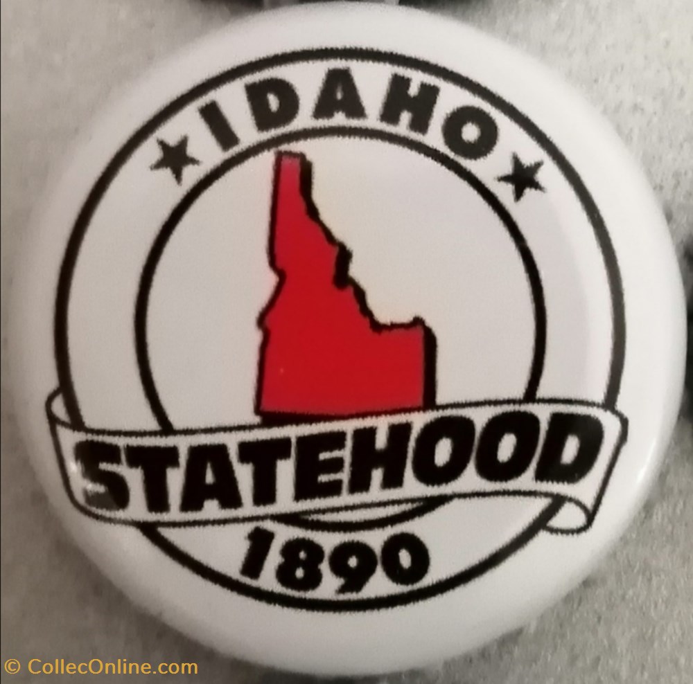 capsules muselets biere statehood blanche serie etats us idaho usa