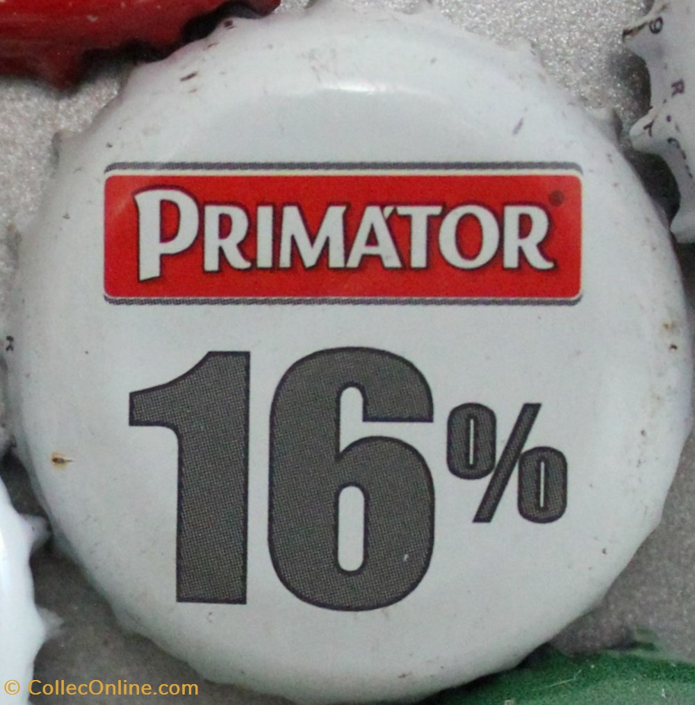 PRIMATOR capsules muselets biere republique tcheque primator