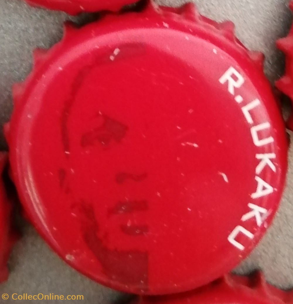 capsules muselets biere jupiler diables rouges r lukaku belgique