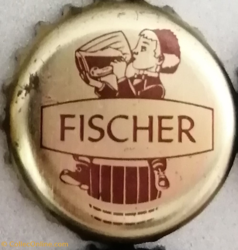 FISCHER capsules muselets biere france fischer