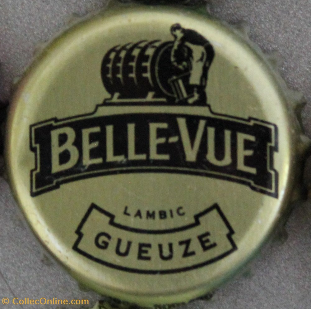 BELLE-VUE capsules muselets biere belgique belle vue