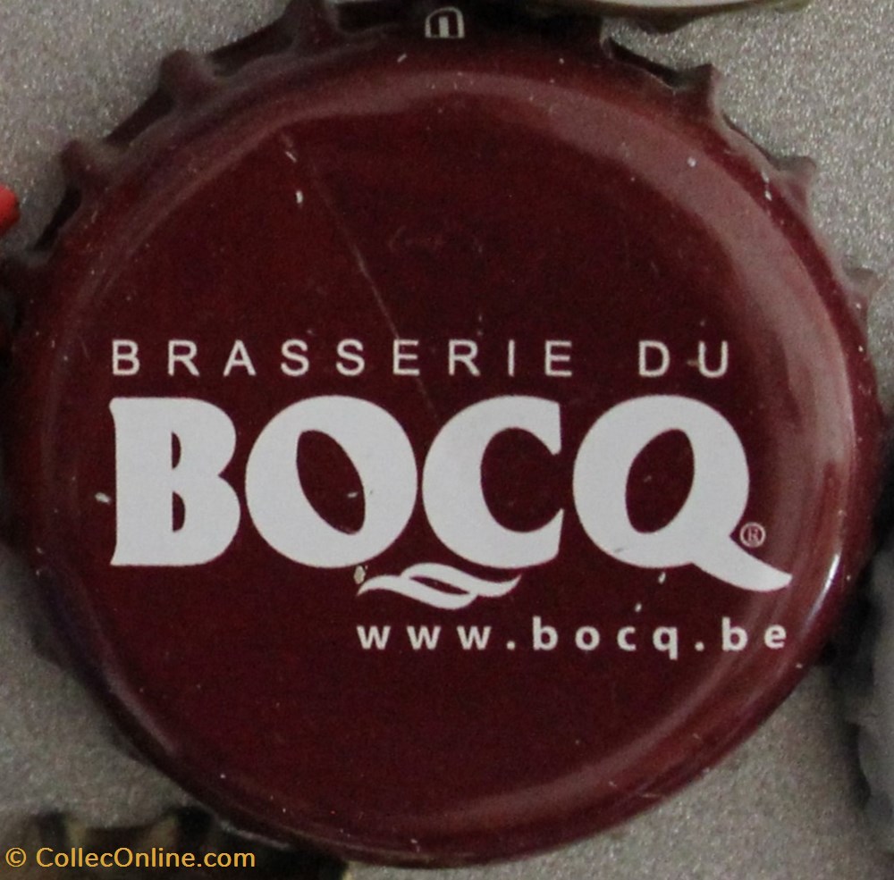 BOCQ capsules muselets biere belgique bocq