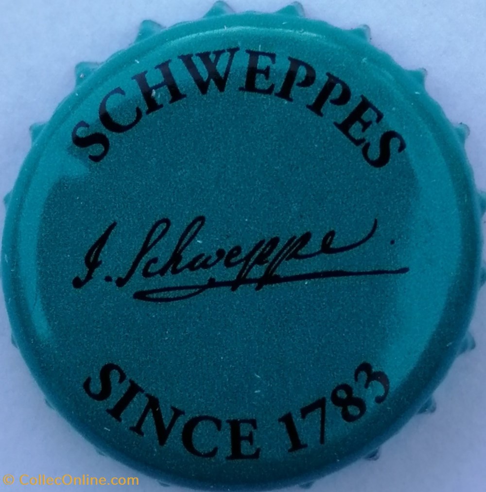 SCHWEPPES capsules muselets soda et autres boisson schweppes