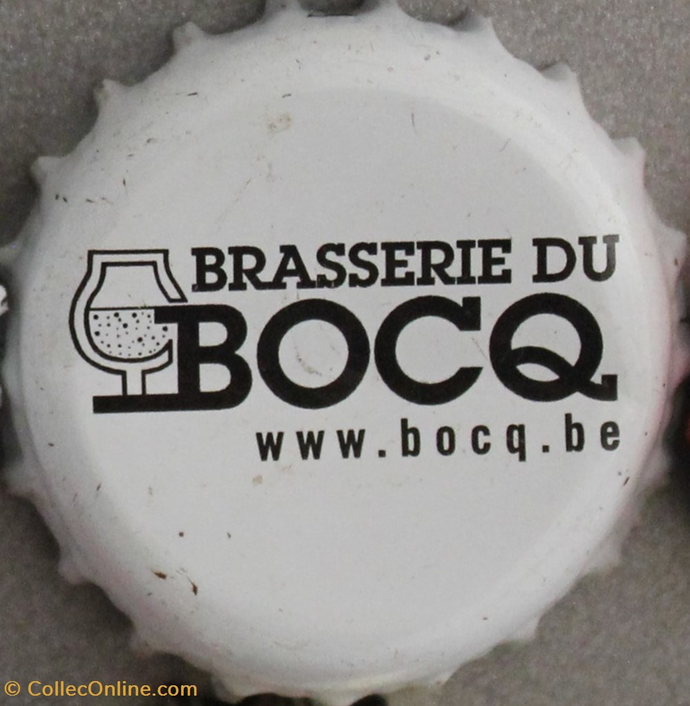 BOCQ capsules muselets biere belgique bocq