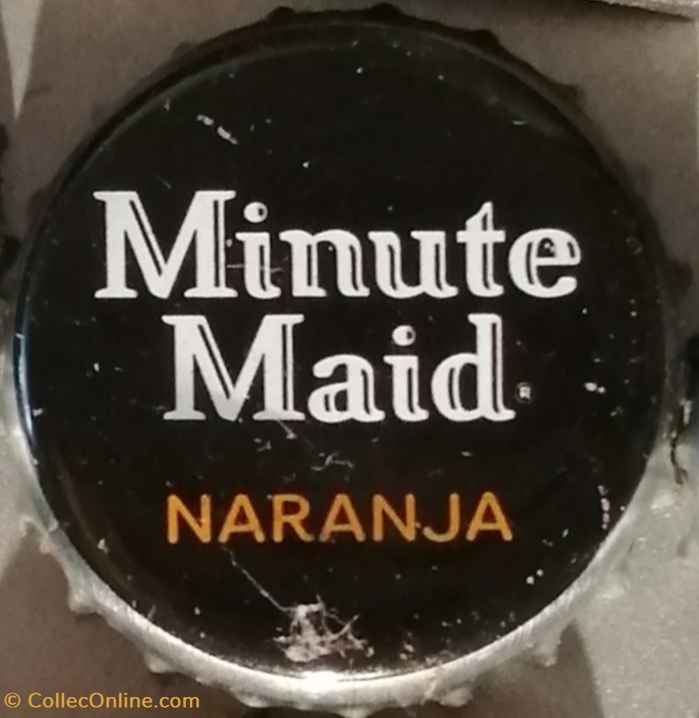 MINUTE MAID capsules muselets soda et autres boisson minute maid