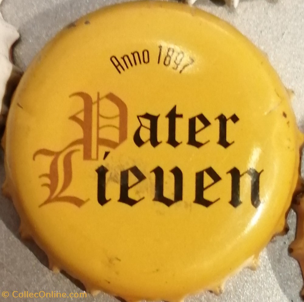 PATER LIEVEN capsules muselets biere belgique pater lieven