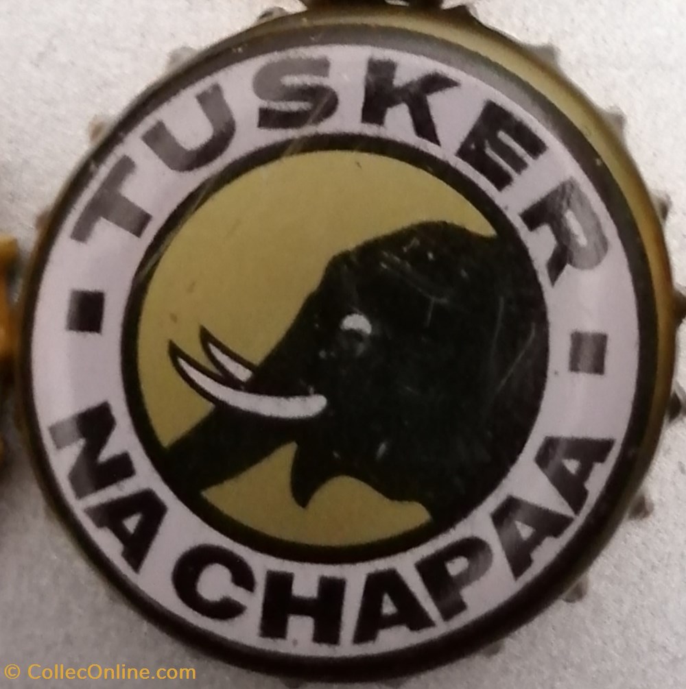 TUSKER capsules muselets biere kenya tusker