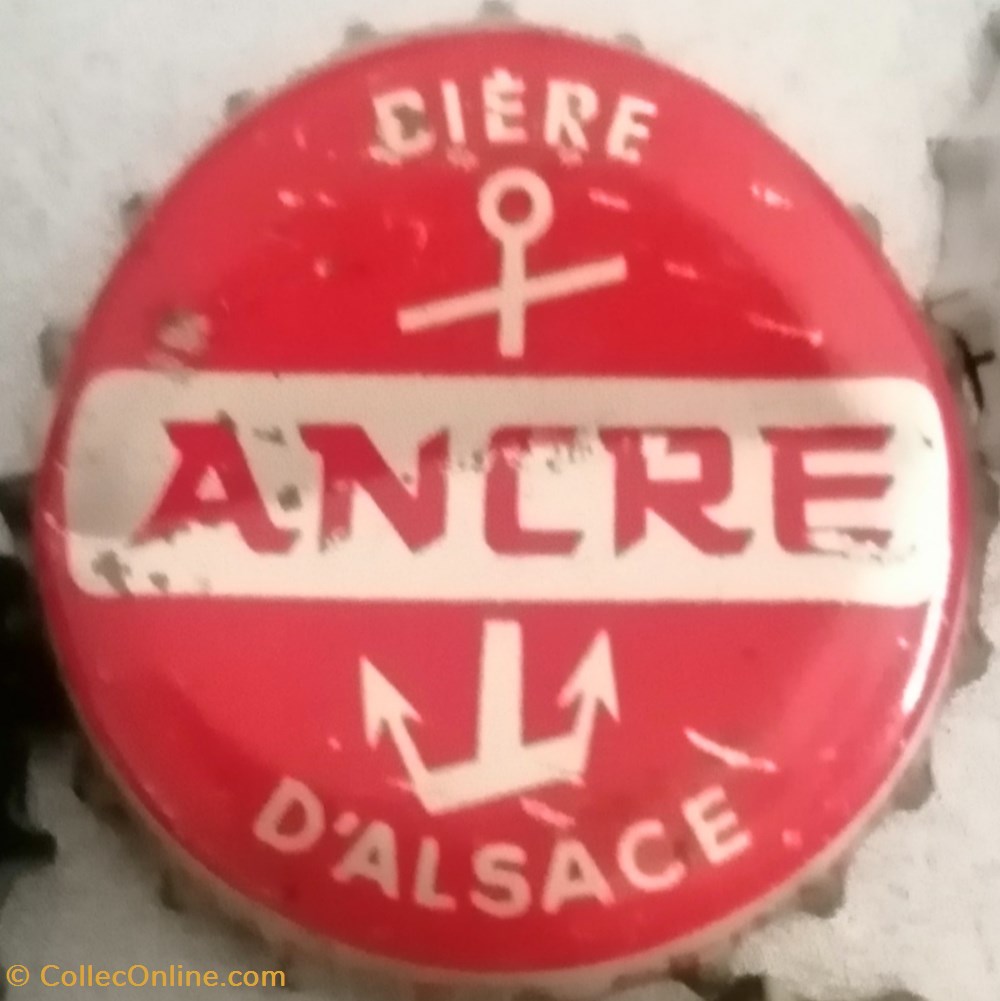 capsules muselets biere france ancre