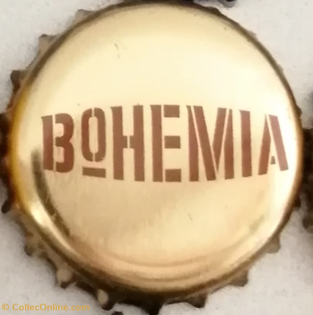 BOHEMIA capsules muselets biere portugal bohemia