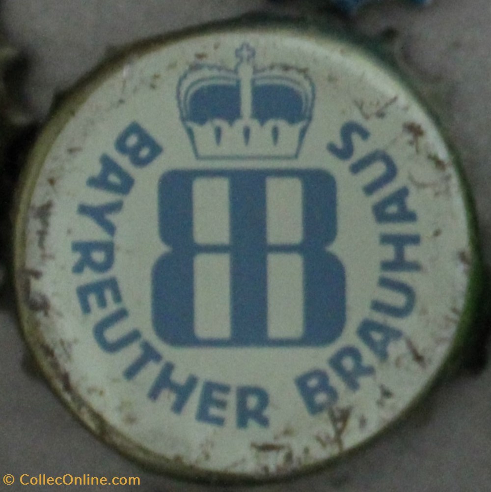BAYREUTHER capsules muselets biere allemagne bayreuther